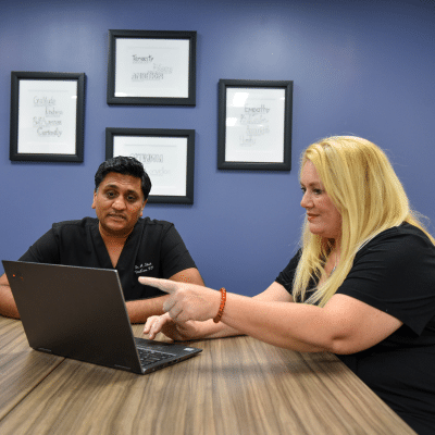 Areas of opportunity for your medical group in 2022 5 Bright ideas team members discussing business in a conference room