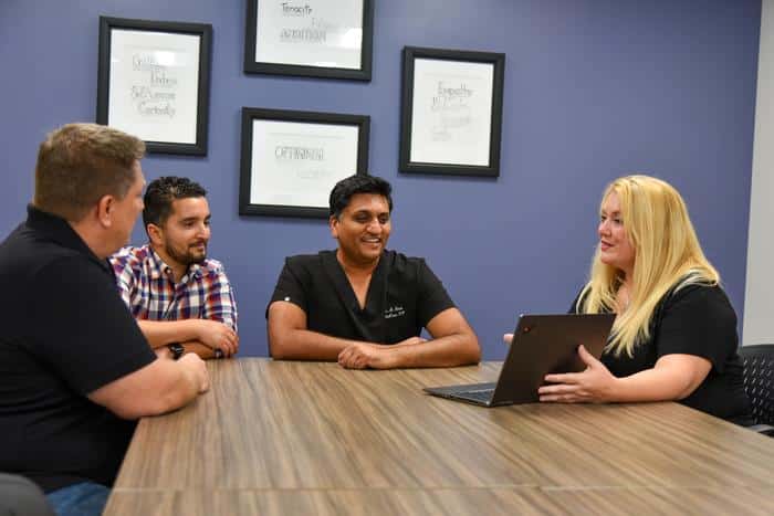 Bright ideas meeting doctor consultation Clinical operations